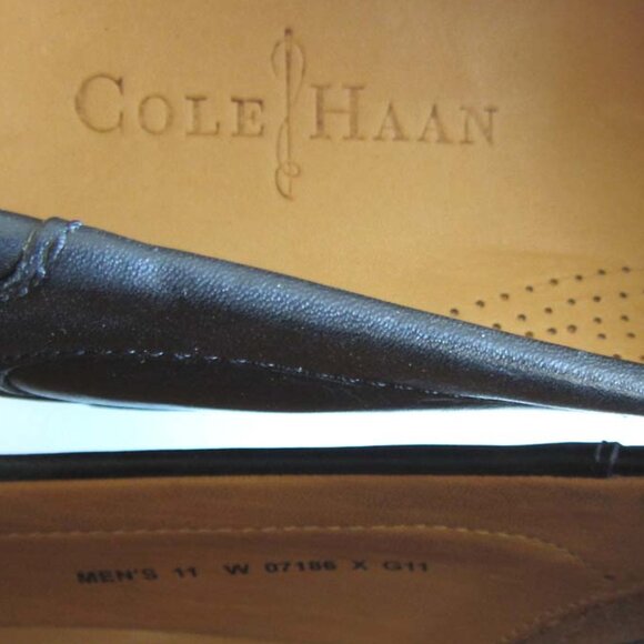 new COLE HAAN NIKE AIR Santa Barbara black loafers 11 W - Picture 8 of 8